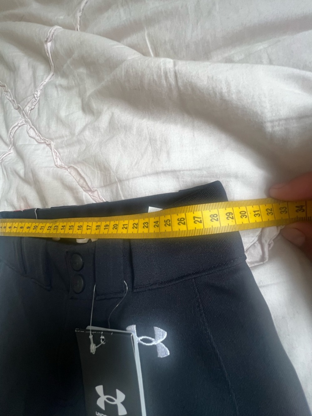 Under Armour Youth YXS Baseball Softball Knicker Pants Black Cropped - Picture 3 of 7
